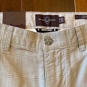 Black Brown 1826 New Tailored Fit Dress Pants